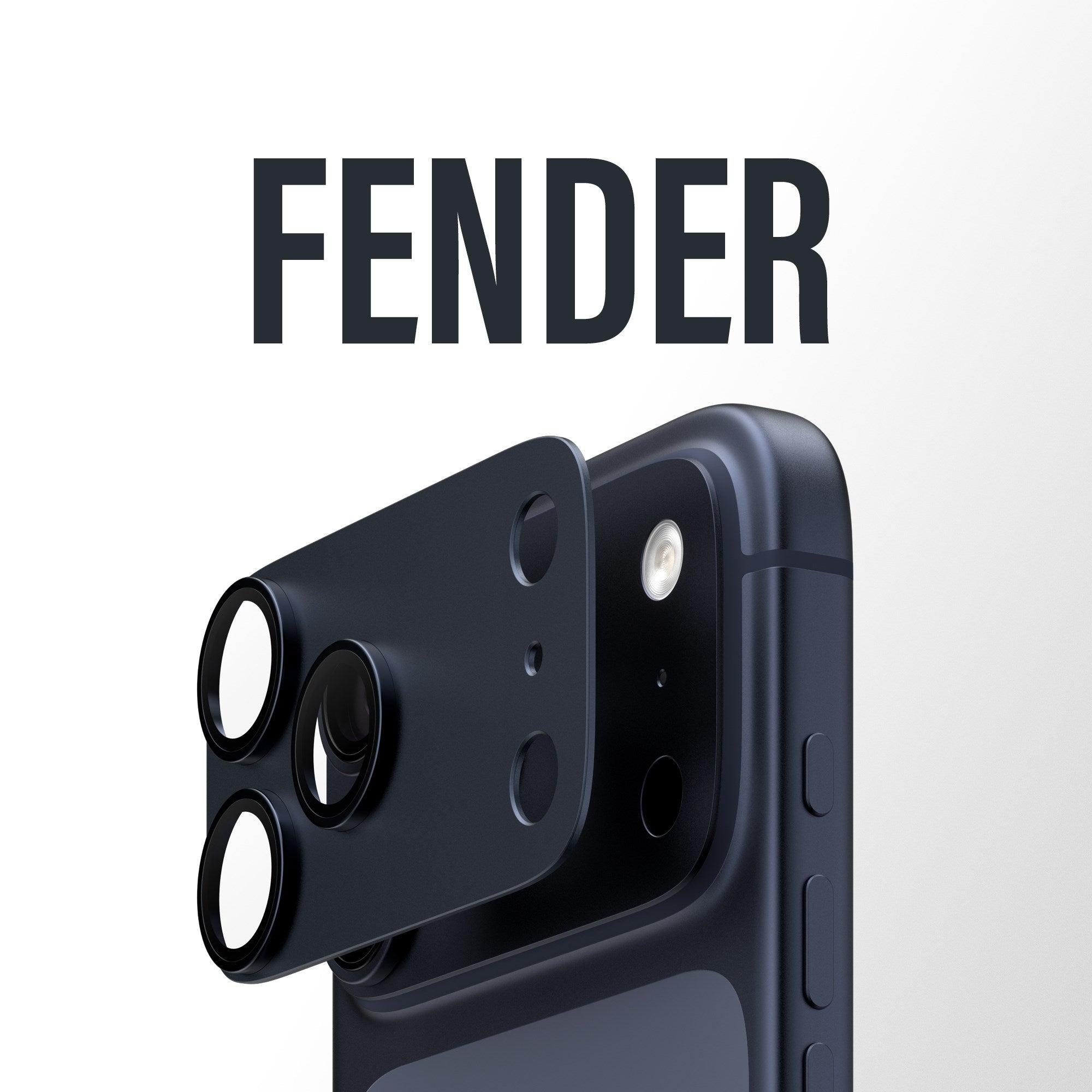 PanzerGlass® Fender Kameraschutz Tiefblau iPhone 17 Pro